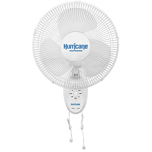 Hurricane Supreme 12 Inch Wall Mount Fan