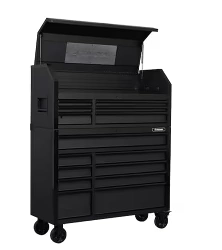 Husky Heavy-Duty 52 in. 15-Drawer Tool Chest Combo