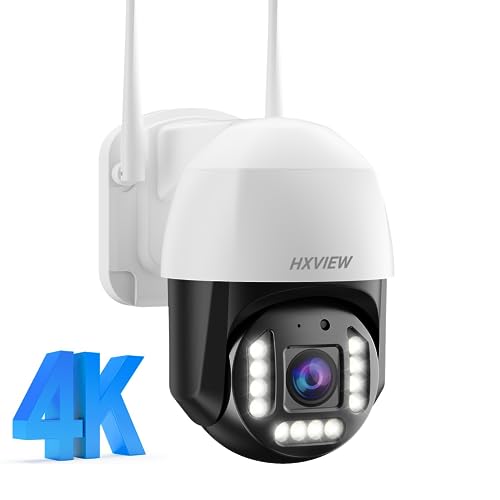 HXVIEW 4K WiFi & PoE Security Camera Outdoor