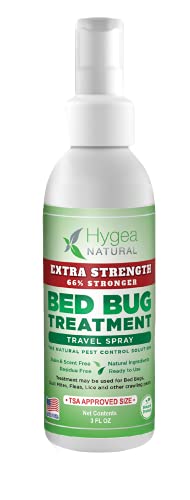 Hygea Natural Bed Bug & Mite Extra Strength Travel Spray