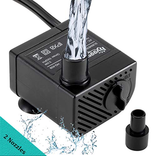 Hygger Ultra Quiet Submersible Mini Water Pump