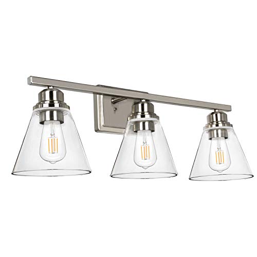 Hykolity 3-Light Bathroom Vanity Light Fixture