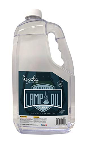 Hyoola Liquid Paraffin Lamp Oil - Clear Smokeless, Odorless, Ultra Clean Burning Fuel