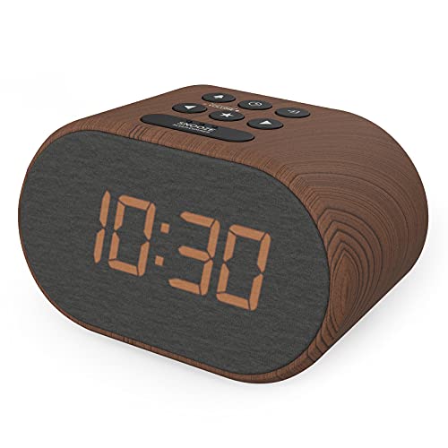 i-box Alarm Clock with USB Charger & FM Radio