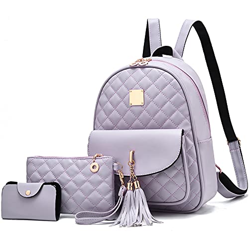 I IHAYNER Women's Mini Backpack and Purse Set - Stylish and Practical