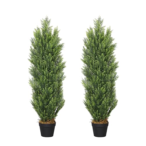 I.C.ELAINE Artificial Outdoor Topiary Trees