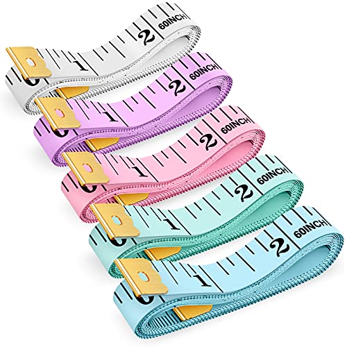 iBayam Soft Ruler Measuring Tape, 5-Pack