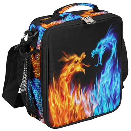 Ice Fire Dragons Lunch Box