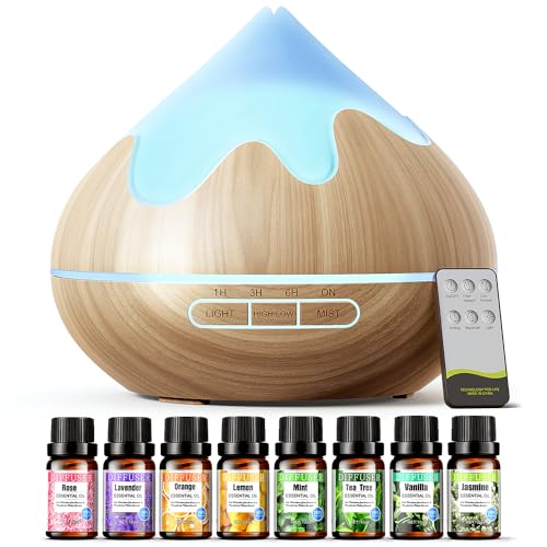 Iceberg Aromatherapy Diffuser with Essential Oils