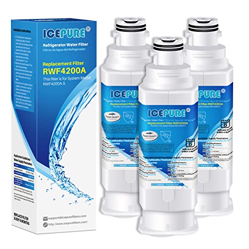 ICEPURE Samsung Refrigerator Water Filter 3-Pack