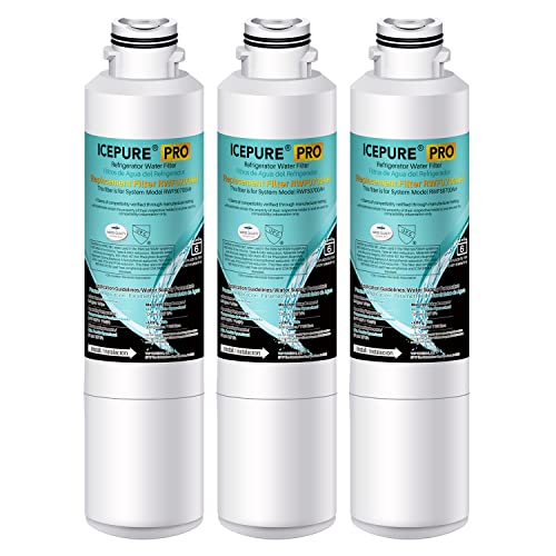 ICEPURE Pro Refrigerator Water Filter for Samsung, 3Pack