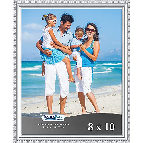 Icona Bay 8x10 Silver Picture Frame
