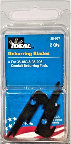 Ideal Industries Twist-a-Nut Deburring Tool Blade, Pack of 2