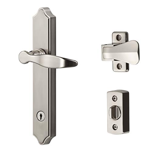 Ideal Security Door Lever with Deadbolt Lock