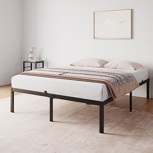 IDEALHOUSE Metal Platform Bed with Storage- No Box Spring Needed