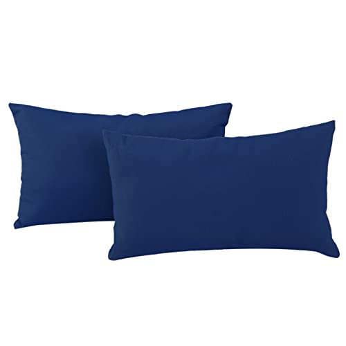 Waterproof Outdoor Lumbar Pillows Set for Patio Furniture