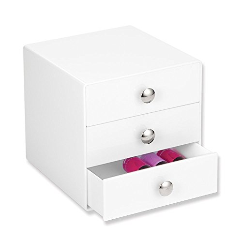 iDesign 3-Drawer Plastic Vanity Organizer