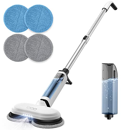 OGORI Cordless Electric Mop, Spin Mops for Floor Cleaning