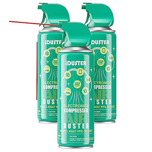 iDuster Compressed Canned Air Duster - Efficient Cleaning Solution