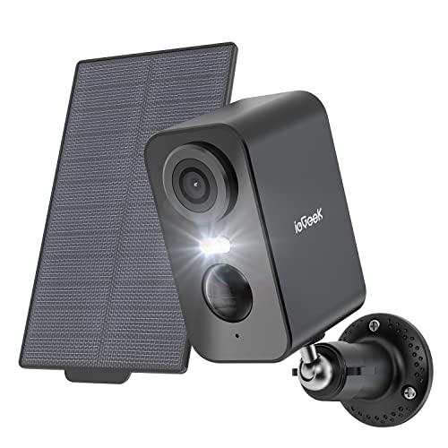 ieGeek Solar Security Camera: Wireless Outdoor Camera with Solar Panel