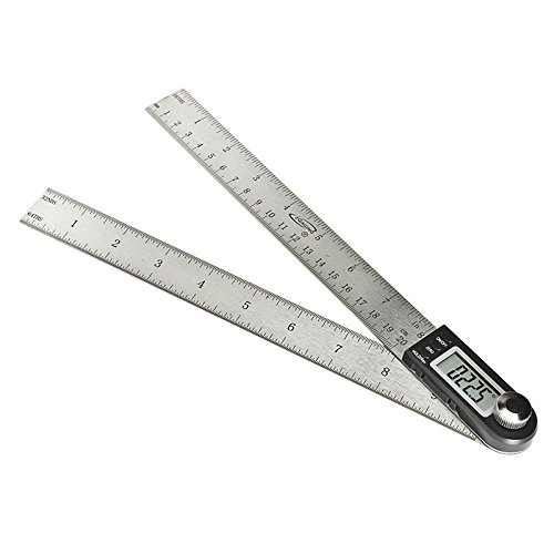 iGaging Digital Protractor with 10" Rule, 11" - Accurate and Affordable