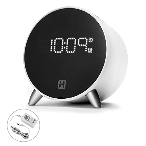 iHome Dual Alarm Clock with USB Charger