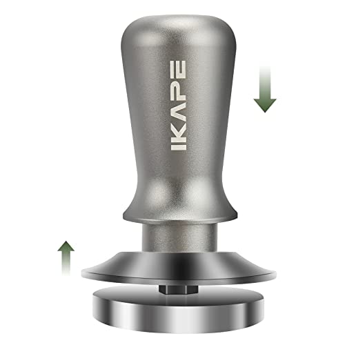 IKAPE 53mm Espresso Tamper with Calibrated Spring Loaded