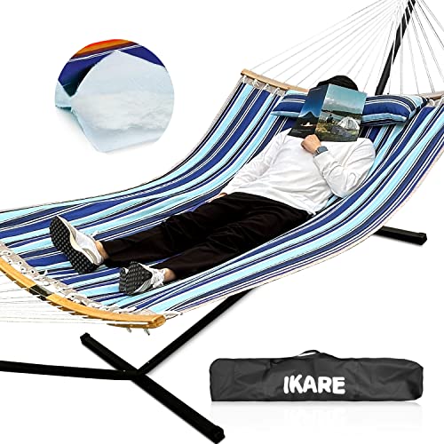 IKARE Double Hammock with Stand
