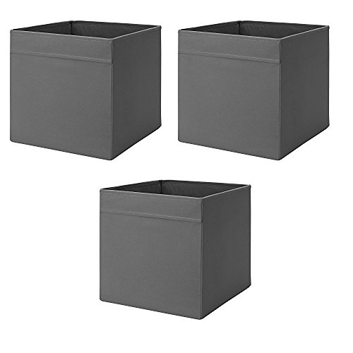 IKEA Drona Box - Dark Gray, 3 Pack
