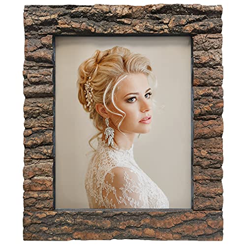 IKEREE Rustic Wood Picture Frame