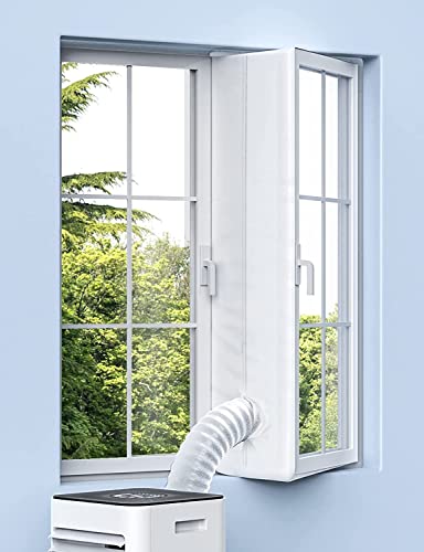 IKSTAR Portable AC Window Seal - Keep House Cool and Easy to Install - 118”