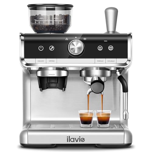 ILAVIE Espresso Machine with Grinder