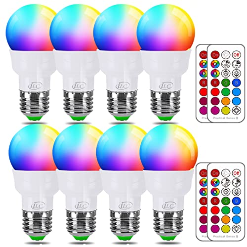 ILC RGB LED Light Bulb: Versatile, Colorful, and Convenient
