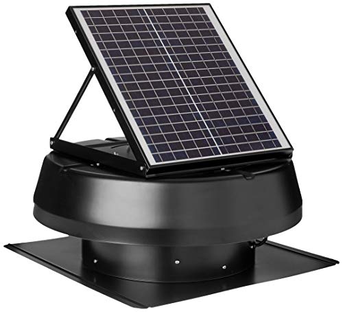 iLIVING HYBRID Smart Thermostat Solar Roof Attic Exhaust Fan