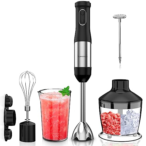 Yumystori 7-in-1 Handheld Immersion Blender with 800W Motor