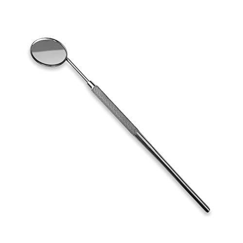 Impressive Smile Stainless Steel Dental Mirror #5 with Handle 6.5-Inch