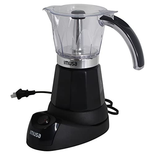 Imusa 4 Cup Epic Electric Espresso/Cappuccino Maker (Cafe Cubano,  Cortadito, Colada, Cafe con Leche), Red: Home & Kitchen 