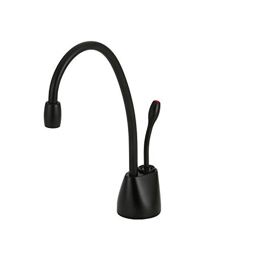 in sink erator F-GN1100MBLK Contemporary Instant Hot Water Dispenser-Faucet Only, Matte Black