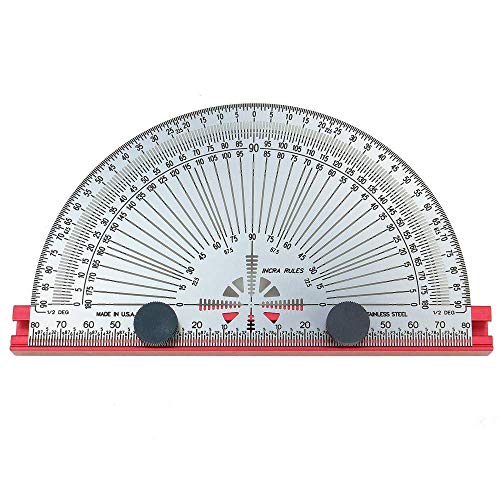 Incra Rules Metric 160 mm Precision Marking Protractor