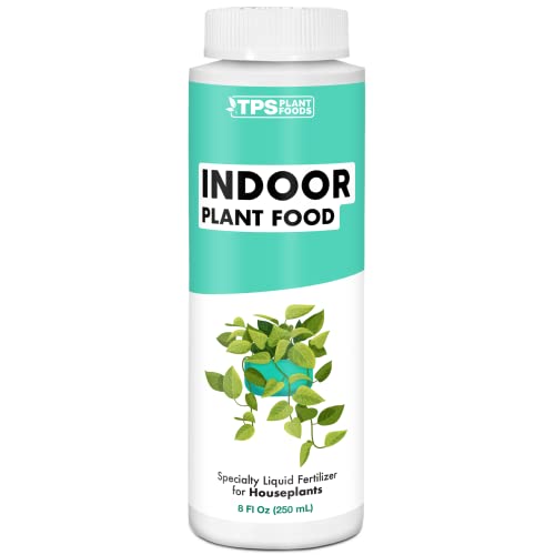Indoor Plant Food for Houseplants, Liquid Fertilizer 8 oz (250mL)