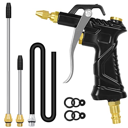 AIR BLOW Gun with Adjustable Nozzle and Extensions