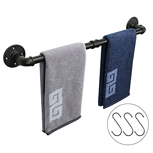 Industrial Pipe Towel Bar
