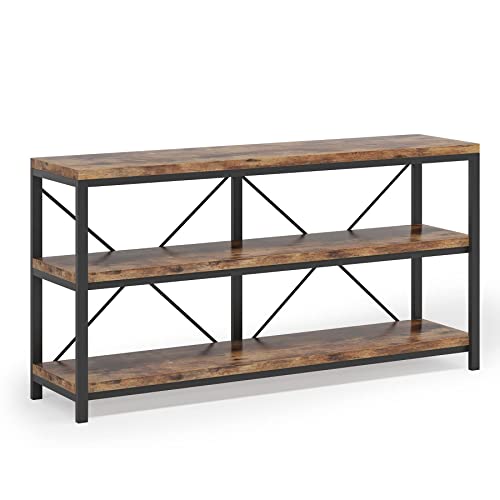 Industrial Rustic Console Table