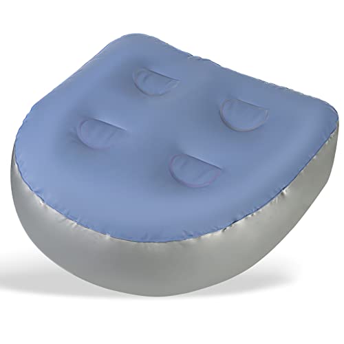 Inflatable Hot Tub Seat with Suction Cups (Navy)
