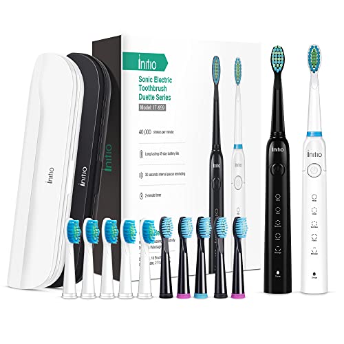 Initio Sonic Electric Toothbrush Duo