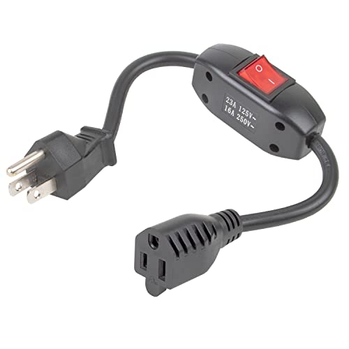 Inline On/Off Switch Extension Cord