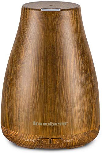 InnoGear Essential Oil Diffuser - Aromatherapy with 7 Colors Lights