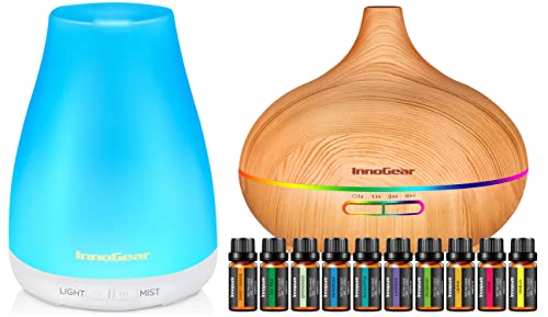 InnoGear Oil Diffuser with Essential Oils Set