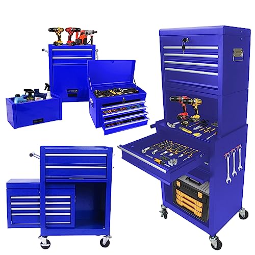 INNOVATIVE LIFE Rolling Tool Chest with 6 Drawers and Wheels