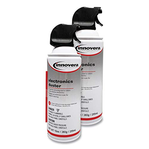 Innovera Compressed Air Duster Cleaner (2/Pack)